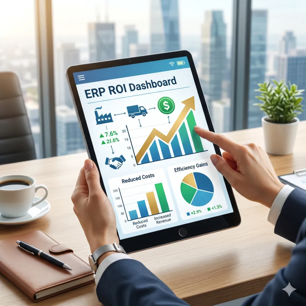 العائد على الاستثمار في أنظمة ERP: كيف تحسب أرباح شركتك التقنية؟