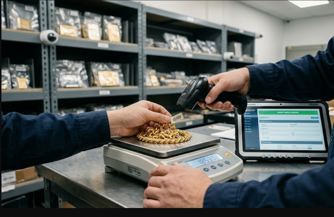 وداعاً للعجز: دليلك لإدارة جرد الذهب بنظام الباركود الذكي