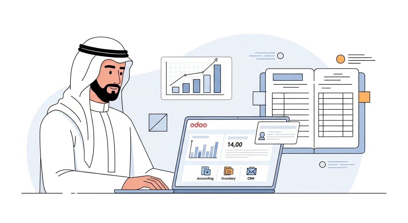 ما هو برنامج أودو المحاسبي؟ وكيف يساعدك على إدارة دليل الحسابات بسهولة؟
