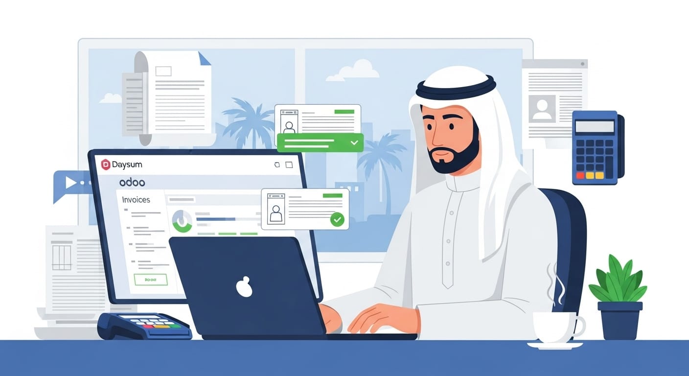 نظام اودو لإدارة المشتريات: تحكم في الفواتير والمدفوعات مع ديسم