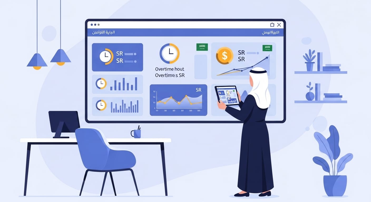 اختيار برنامج لحساب العمل الإضافي في السعودية: أسئلة الامتثال الأساسية