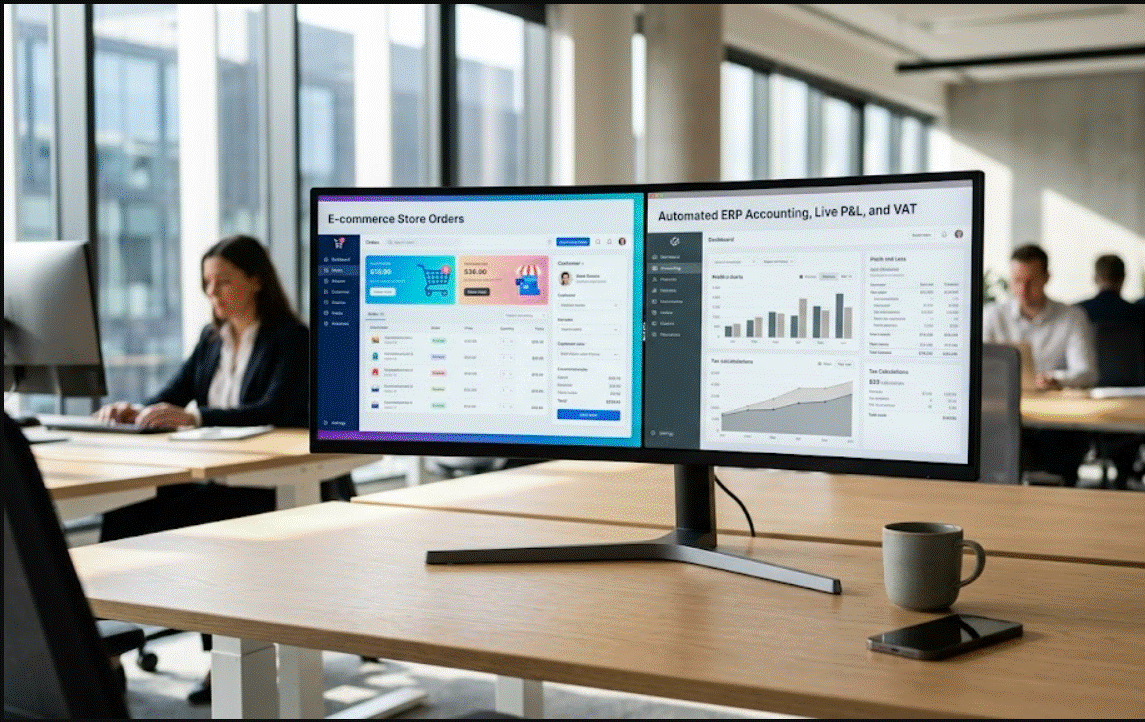 أتمتة الحسابات: كيف ينهي ربط سلة بـ ERP كابوس الإدخال اليدوي؟