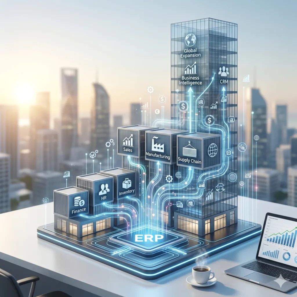 لا تبدأ من الصفر: كيف تختار نظام ERP ينمو مع طموحات وتوسع شركتك؟