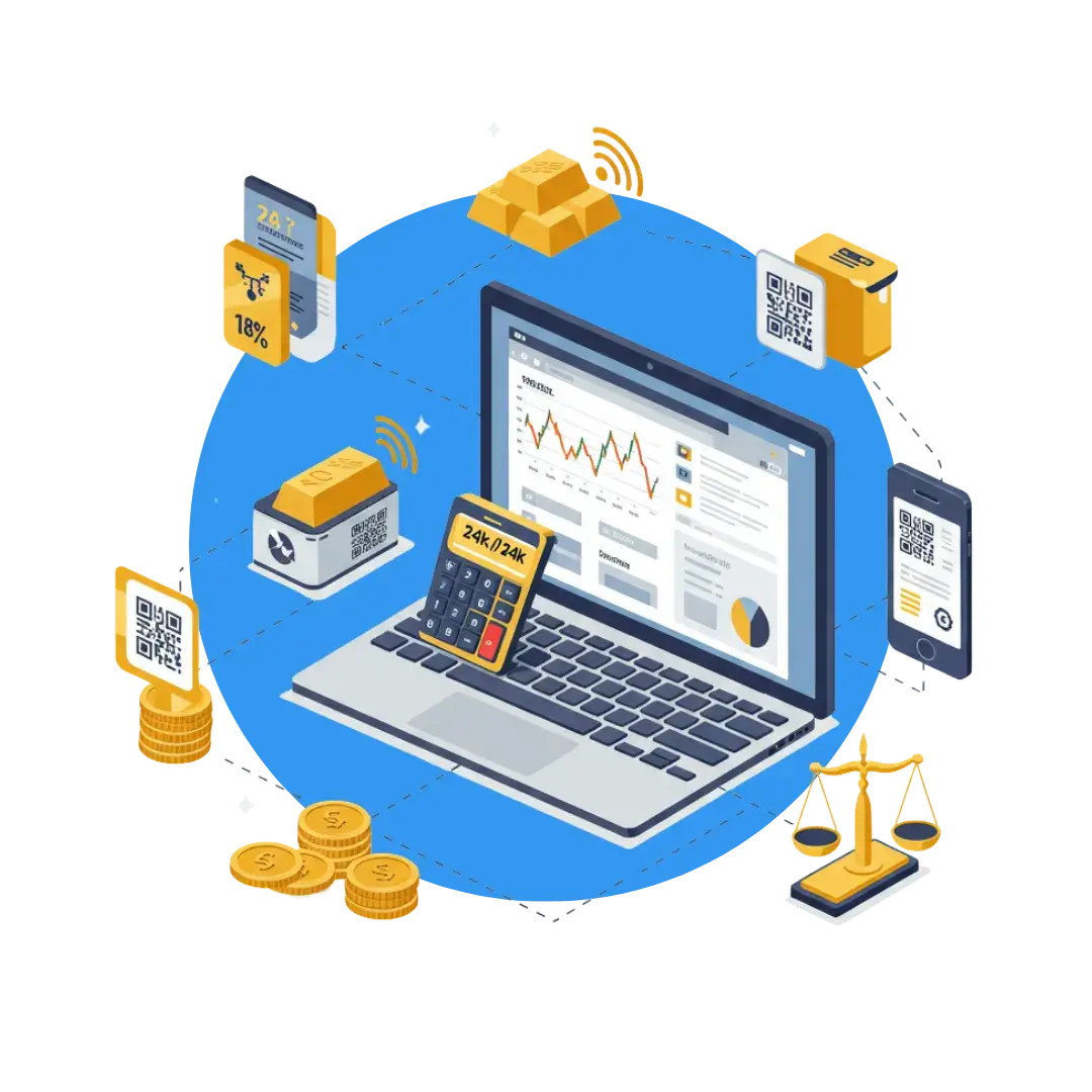 برنامج إدارة قطاع الذهب والمجوهرات